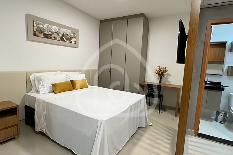 Flat charmosinho prox. Cebrom e Unievangélica