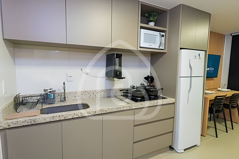 Studio moderno próximo ao Hospital Ânima 106