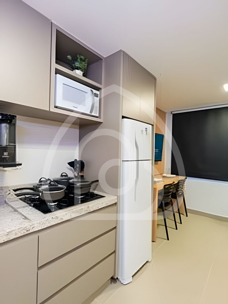 Studio moderno próximo ao Hospital Ânima 106