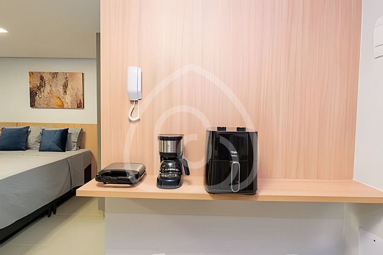 Studio moderno próximo ao Hospital Ânima 106