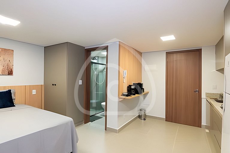 Studio moderno próximo ao Hospital Ânima 106