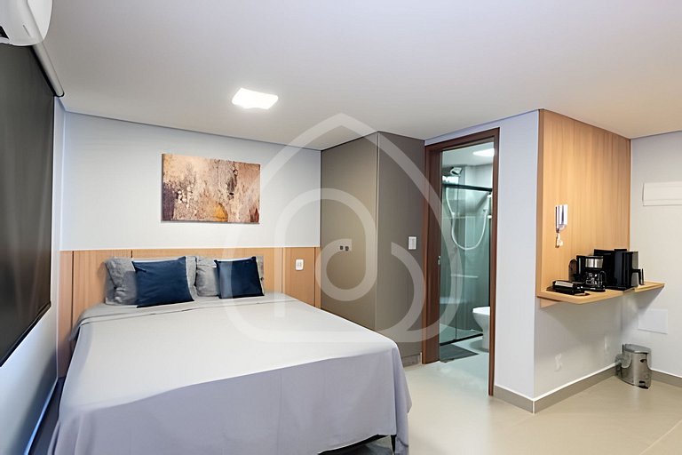 Studio moderno próximo ao Hospital Ânima 106