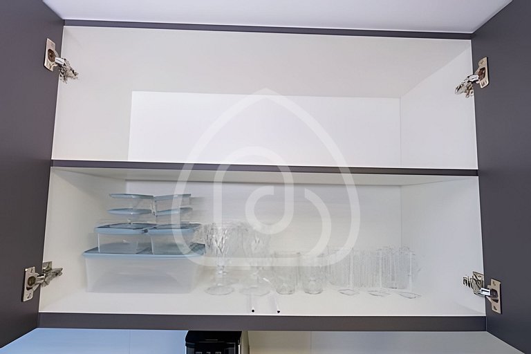 Apartamento de 1 quarto, novo e completo, próximo à UniEvang